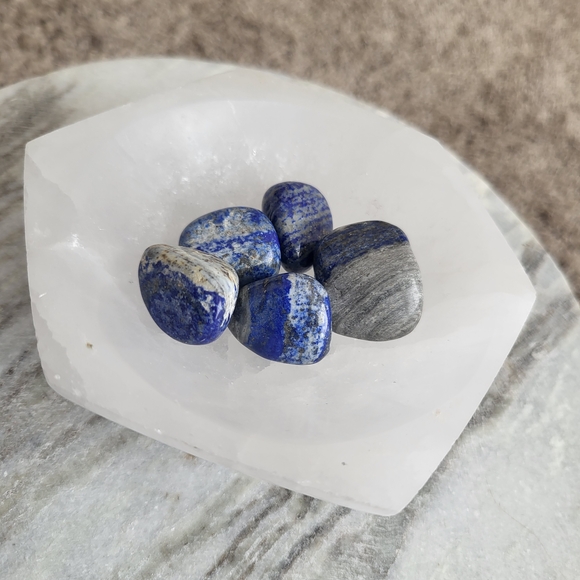 Lapis Lazuli Crystal Tumbles - Picture 1 of 3